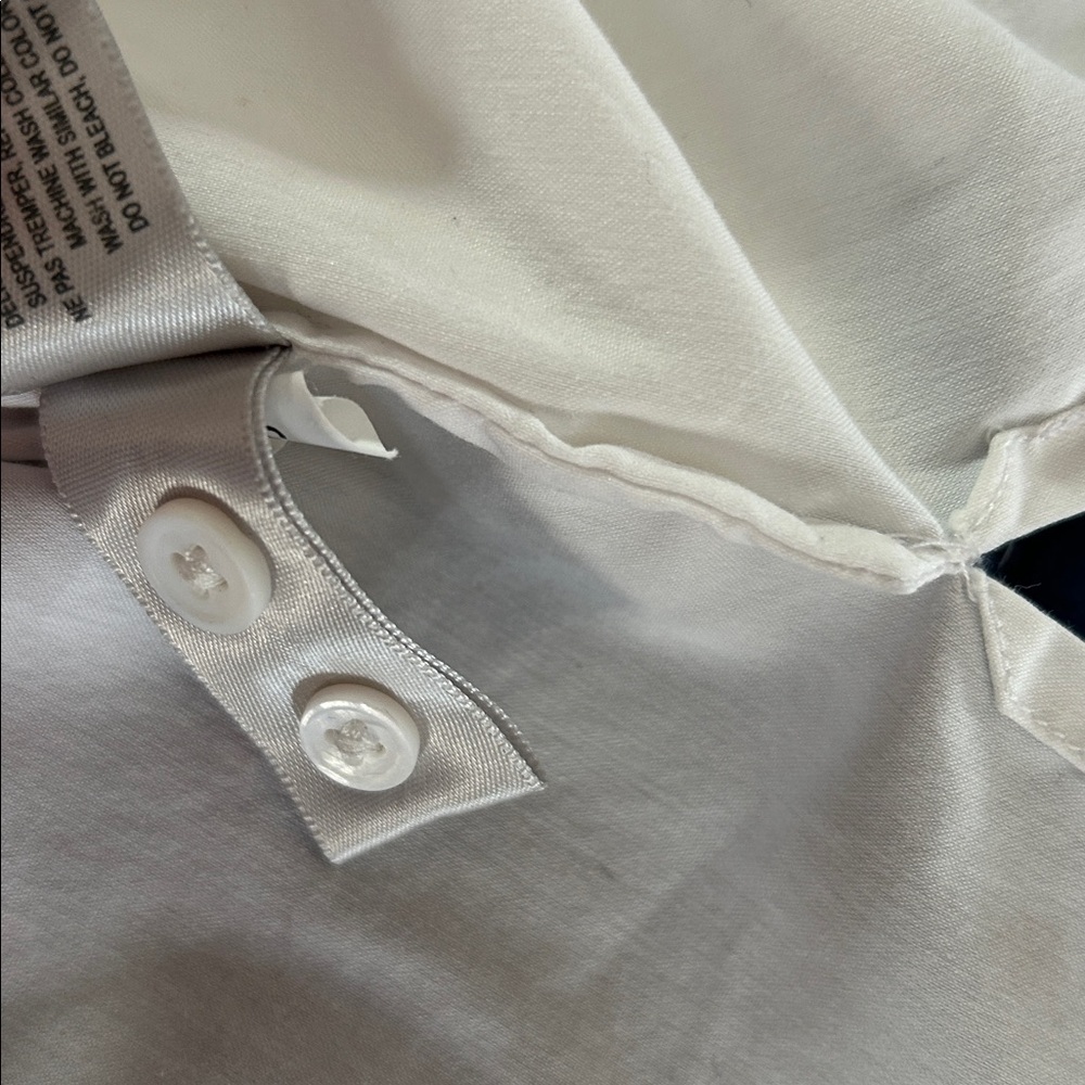 White Button-Up Shirt - Picture 6 of 6